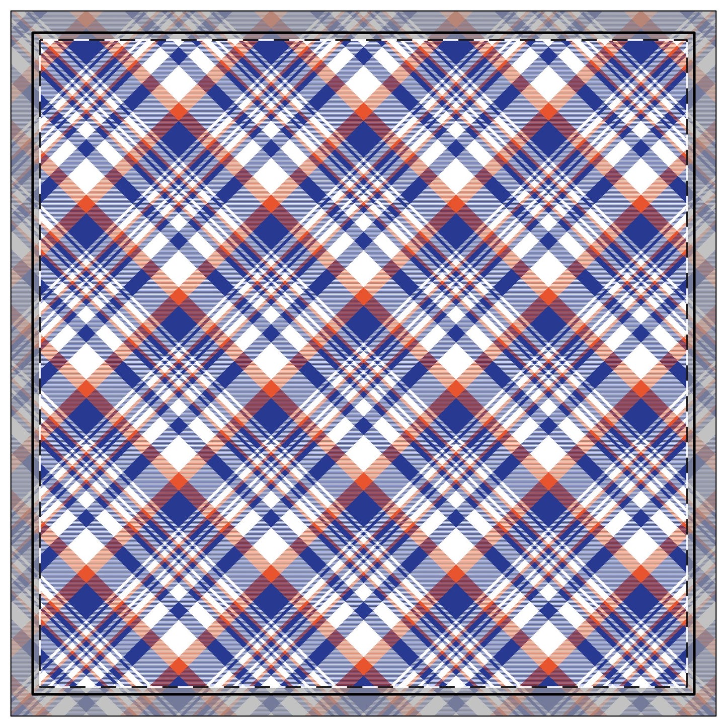 Napkin 4-set | Gainesville, Florida | Tartan