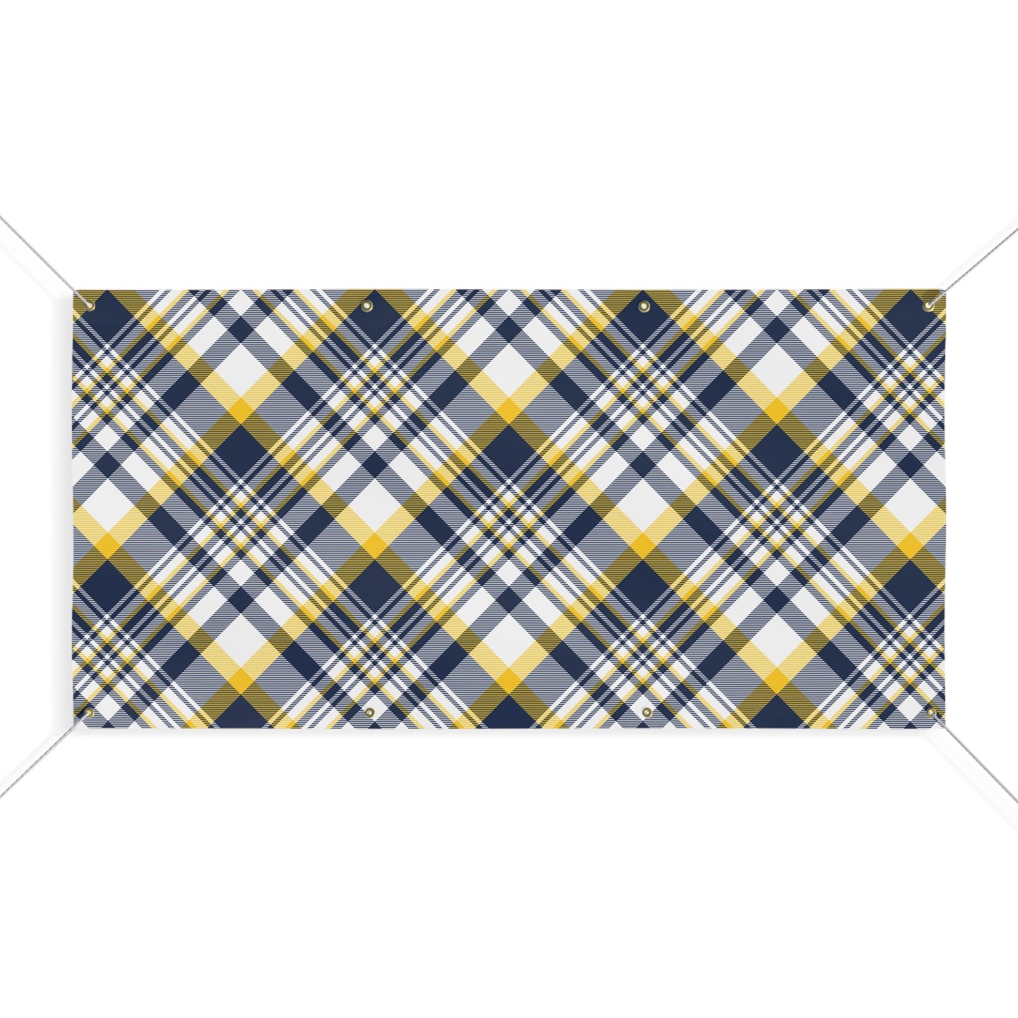 Banner | Yellow & Blue | Tartan