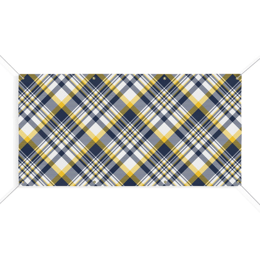 Banner | Yellow & Blue | Tartan