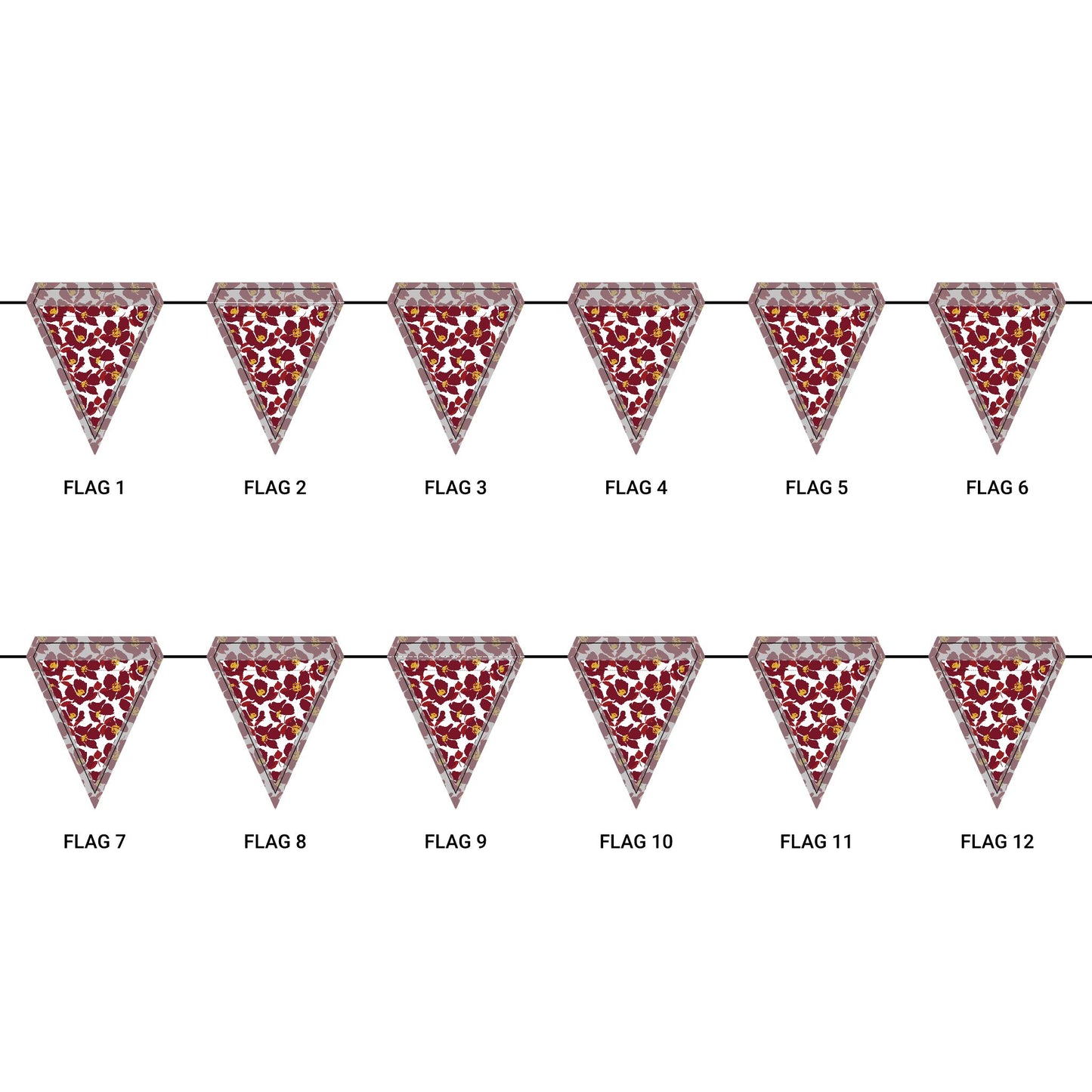 Flag Garland | Los Angeles, California | Poppy