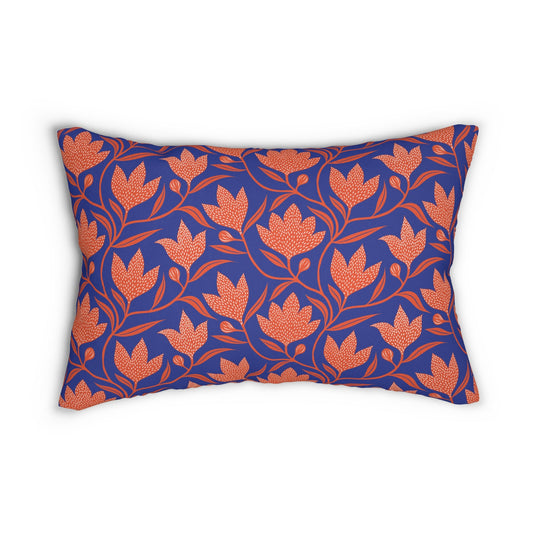 Pillow | Bright Blue & Orange | Magnolia
