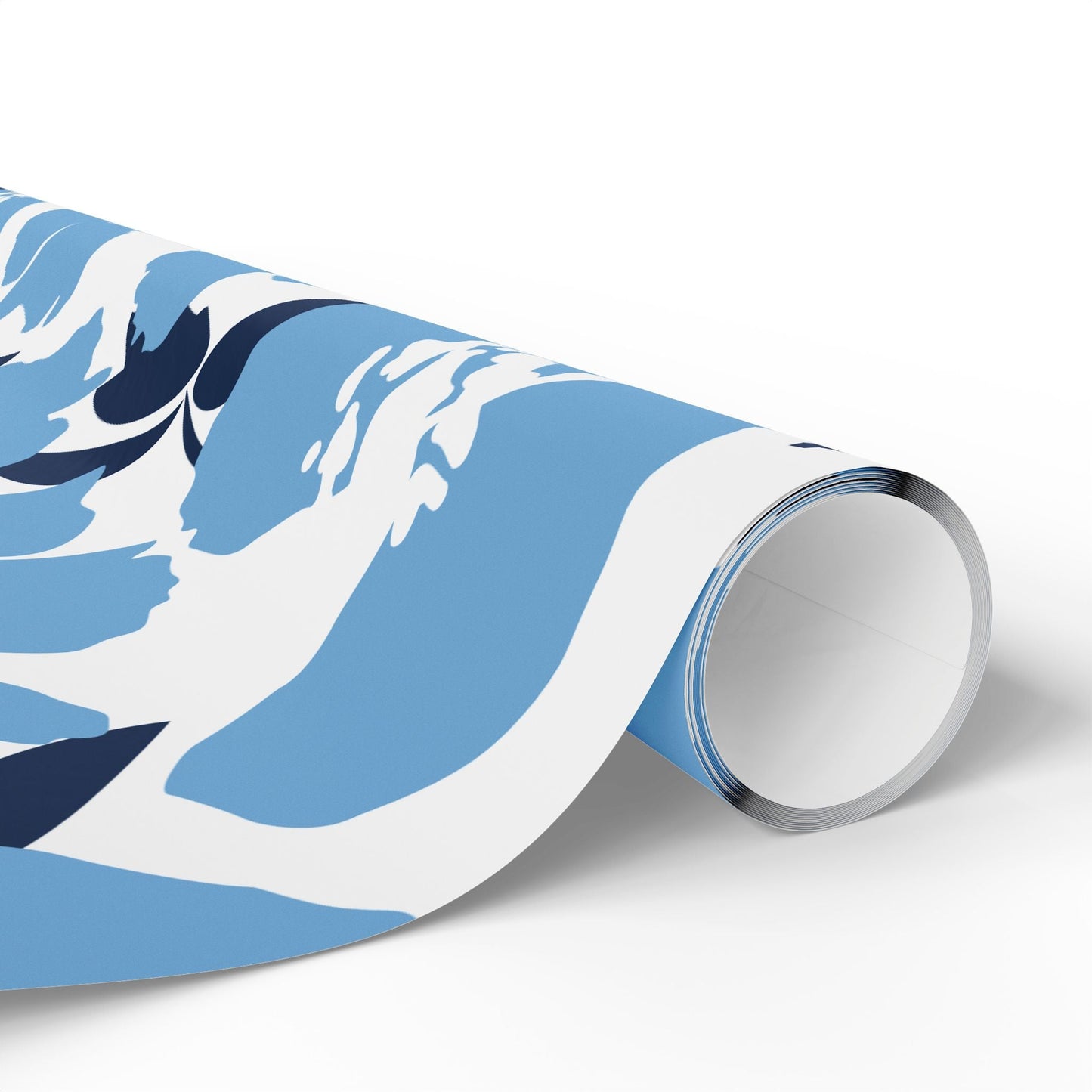 Gift Wrap | Light Blue & White | Poppy