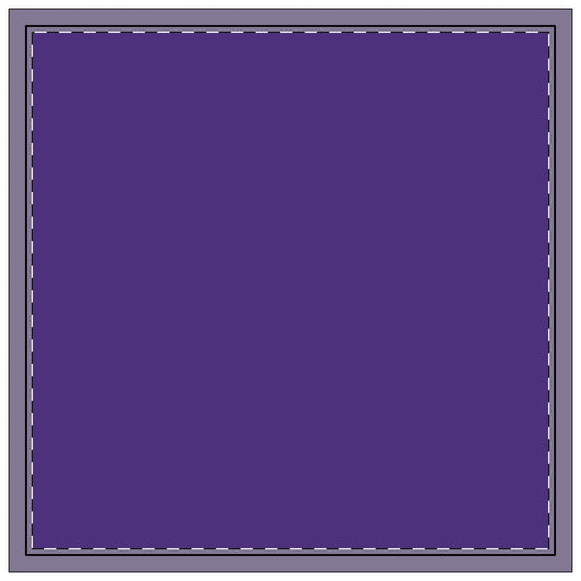 Napkin 4-set | Clemson, South Carolina | Dark (Purple)