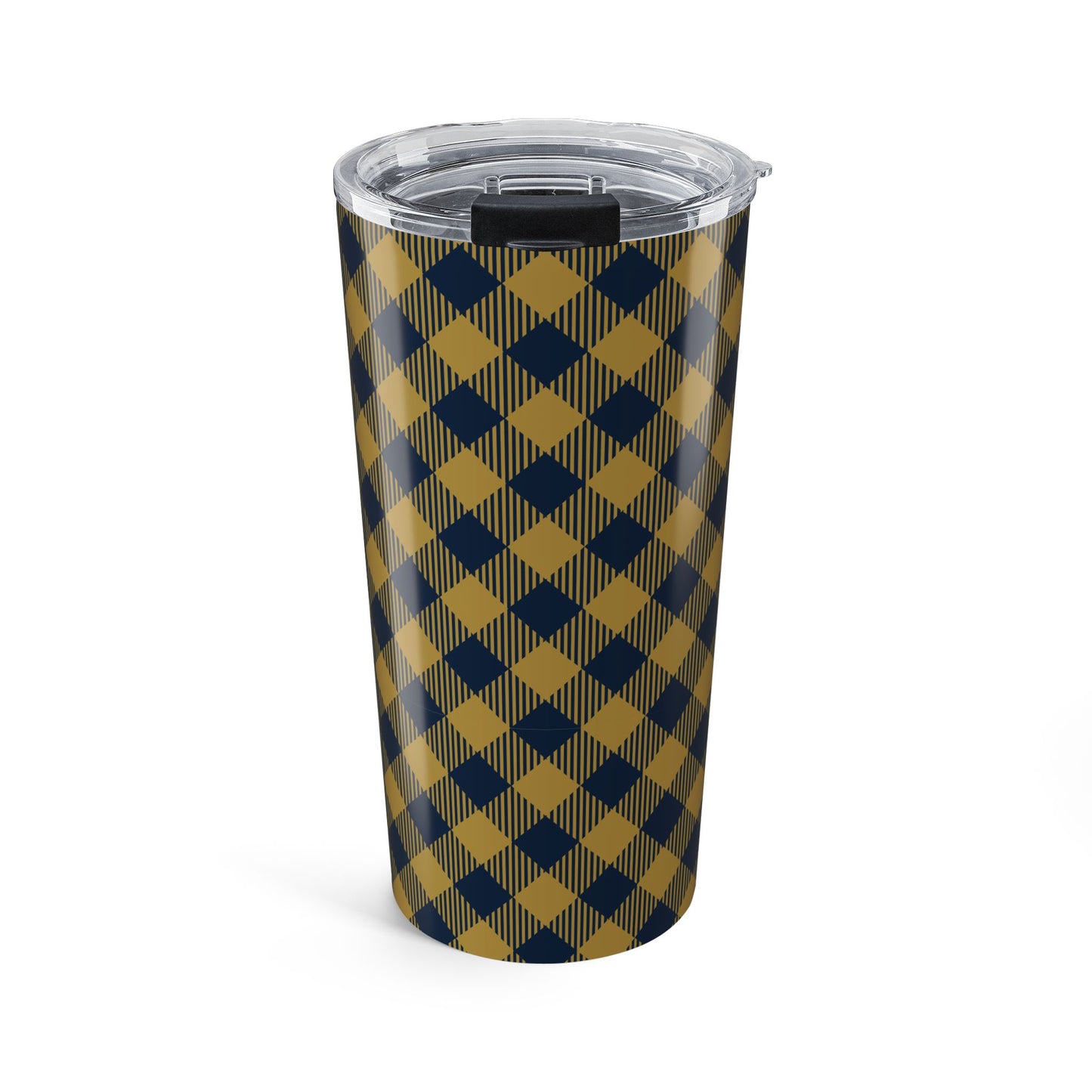 Tumbler | Notre Dame, Indiana | Gingham