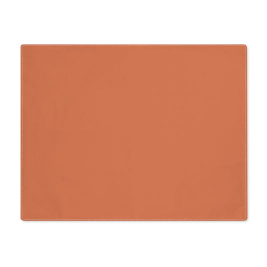 Placemat | Dark Orange & White | Light