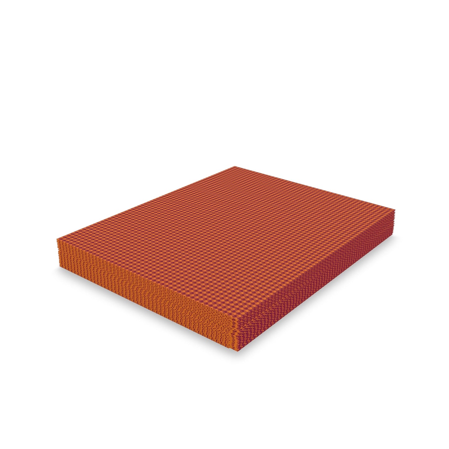 Notecards | Maroon & Orange | Houndstooth