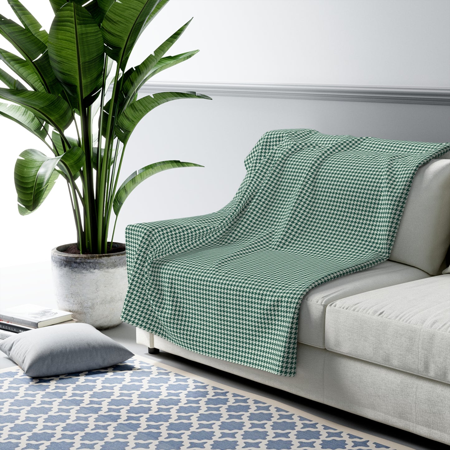 Sherpa Blanket | New Orleans, Louisiana | Houndstooth