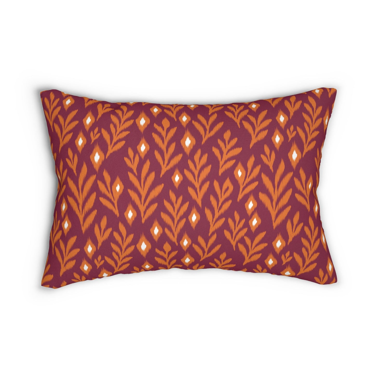 Pillow | Maroon & Orange | Laurel