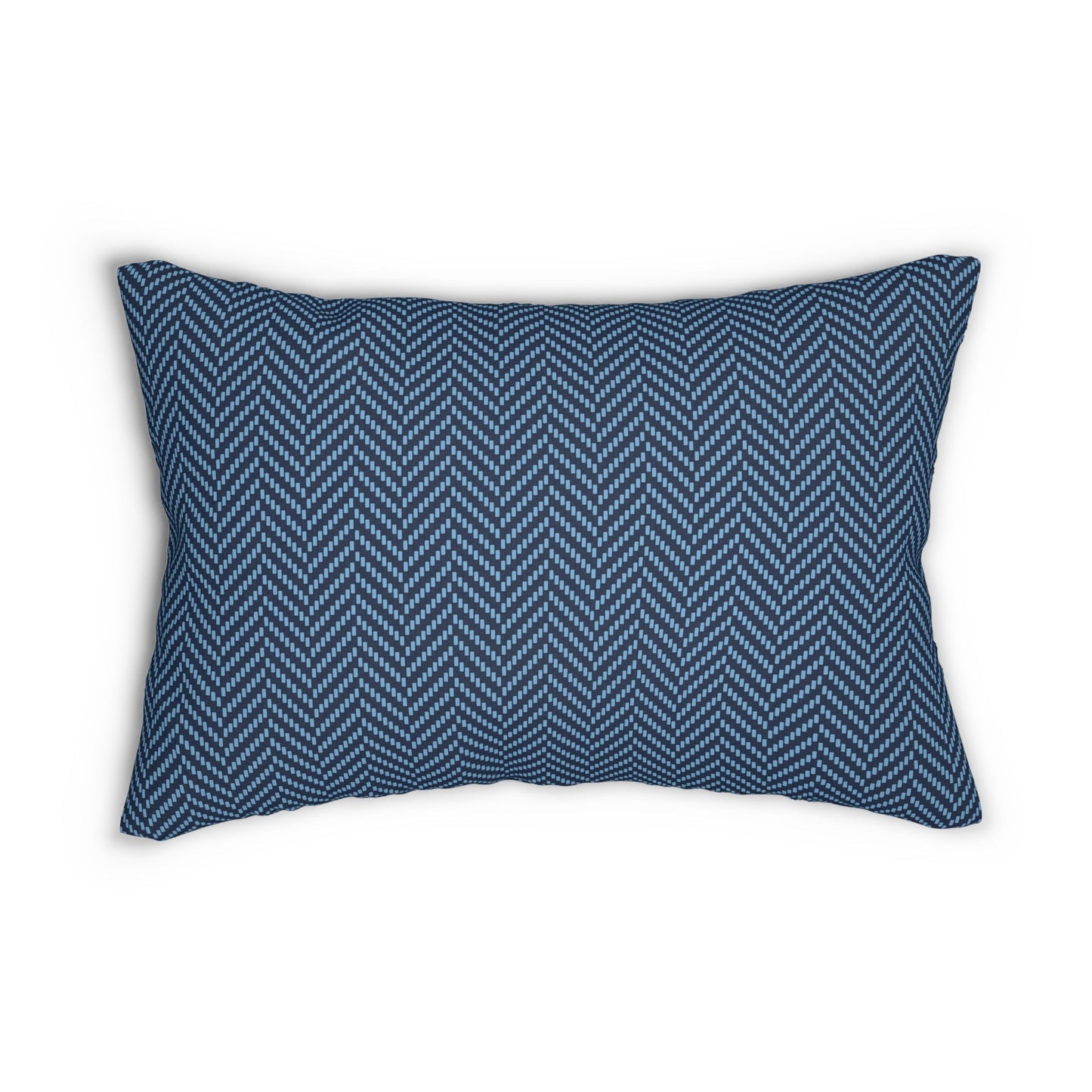 Pillow | Light Blue & White | Herringbone
