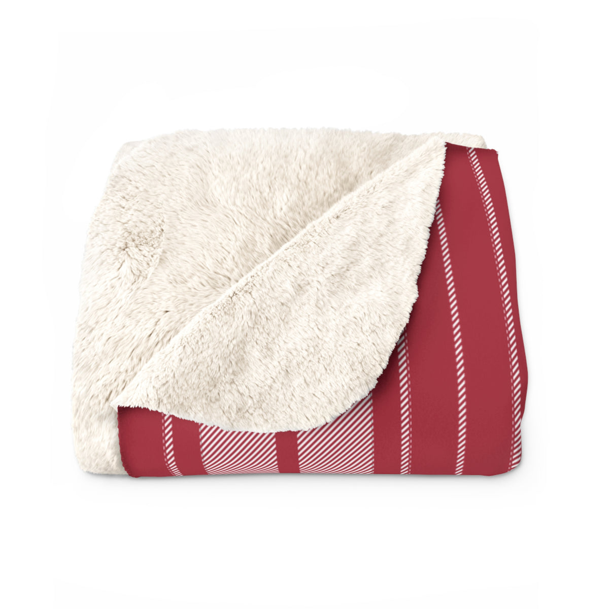 Sherpa Blanket | Bloomington, Indiana | Stripe