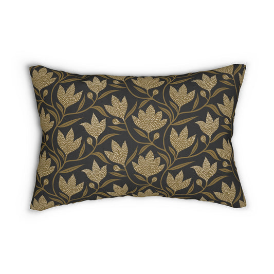 Pillow | Black & Gold | Magnolia