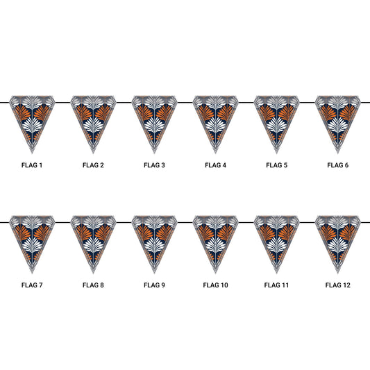 Flag Garland | Auburn, Alabama | Deco