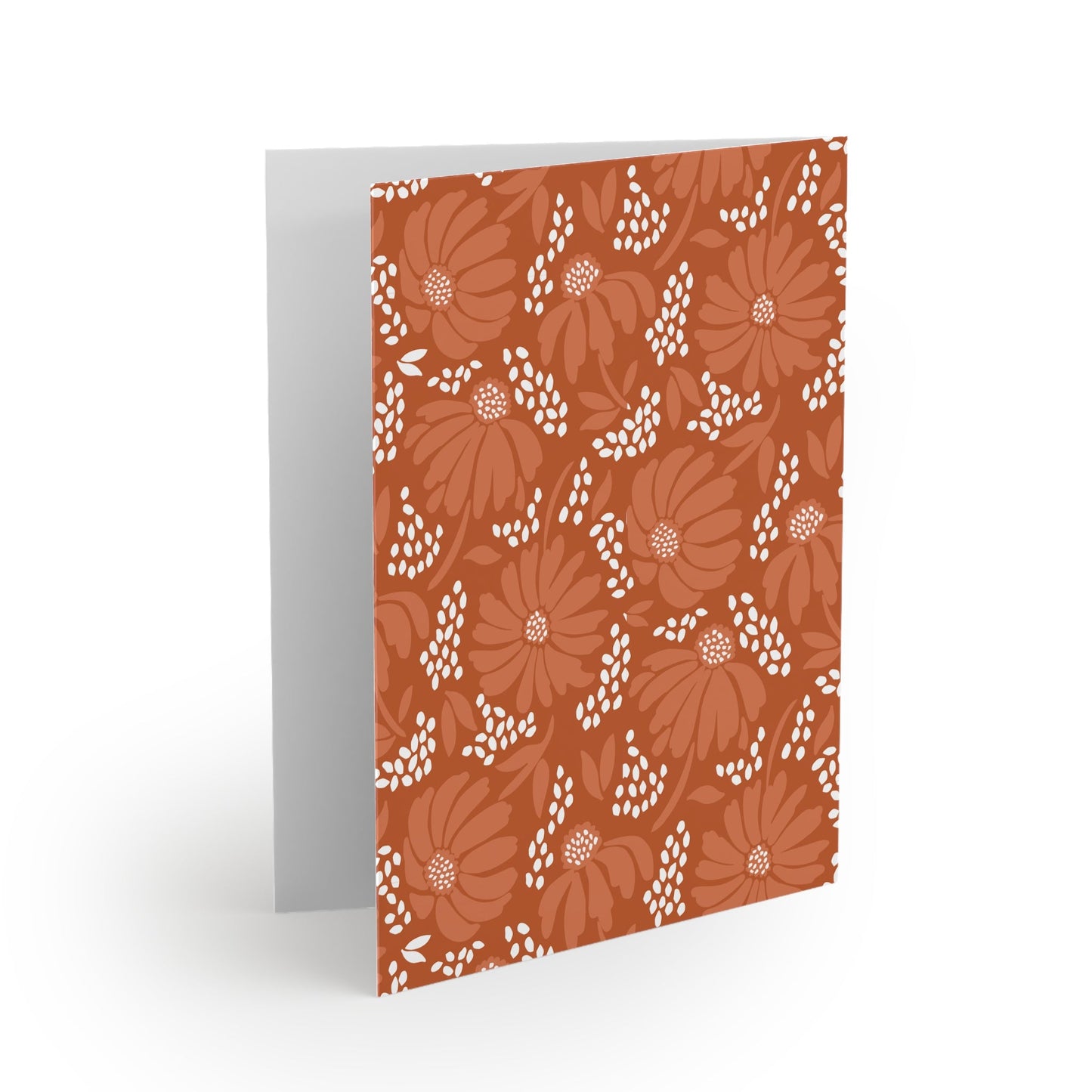 Notecards | Dark Orange & White | Bellis