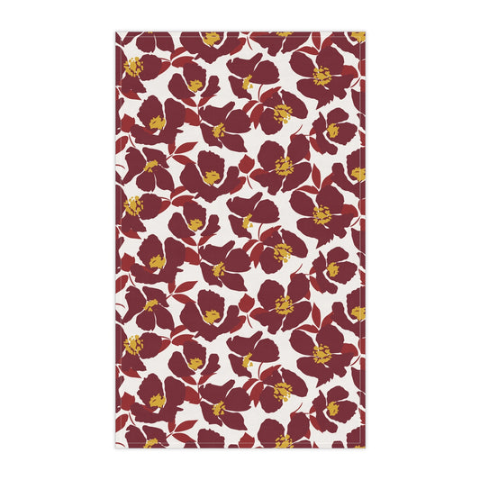 Tea Towels | Red & Yellow | Poppy