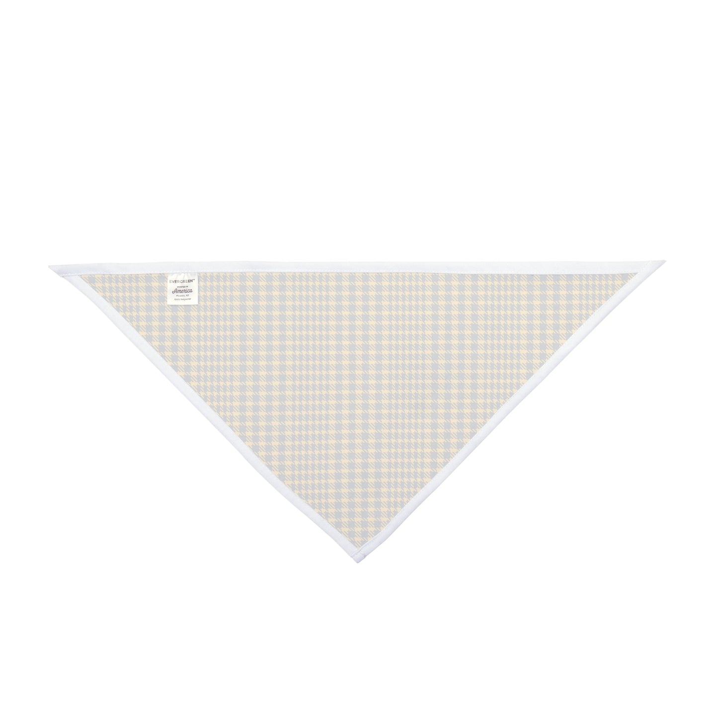 Pet Bandana | Yellow & Blue | Tweed