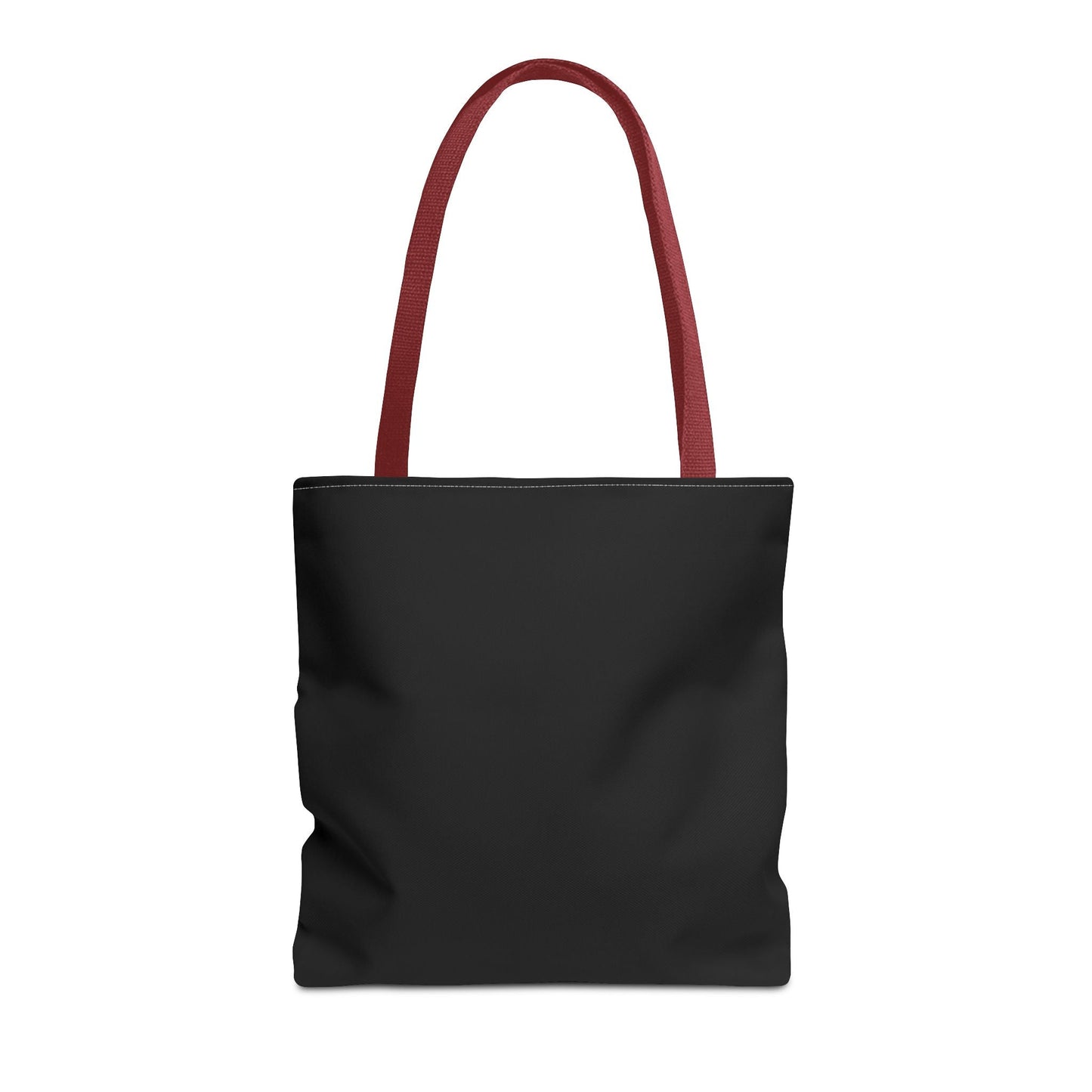 Tote Bag | Red & Black | Black
