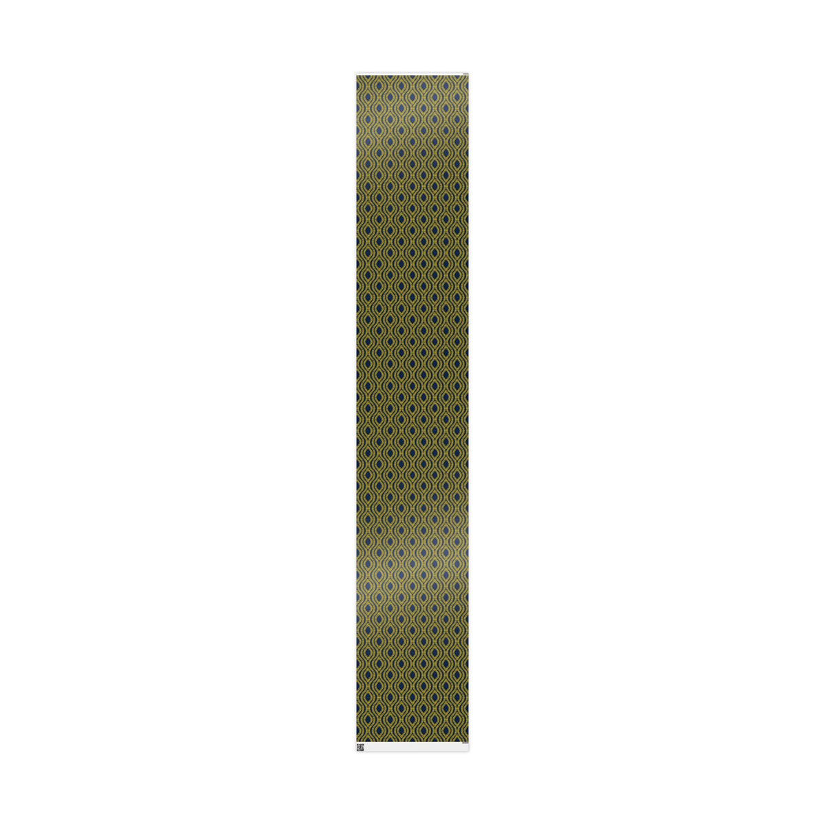 Gift Wrap | Yellow & Blue | Ogee