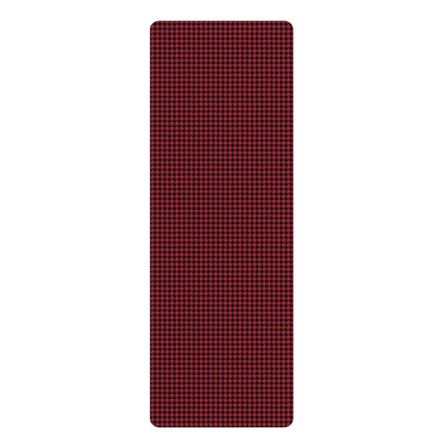 Yoga Mat | Red & Black | Houndstooth