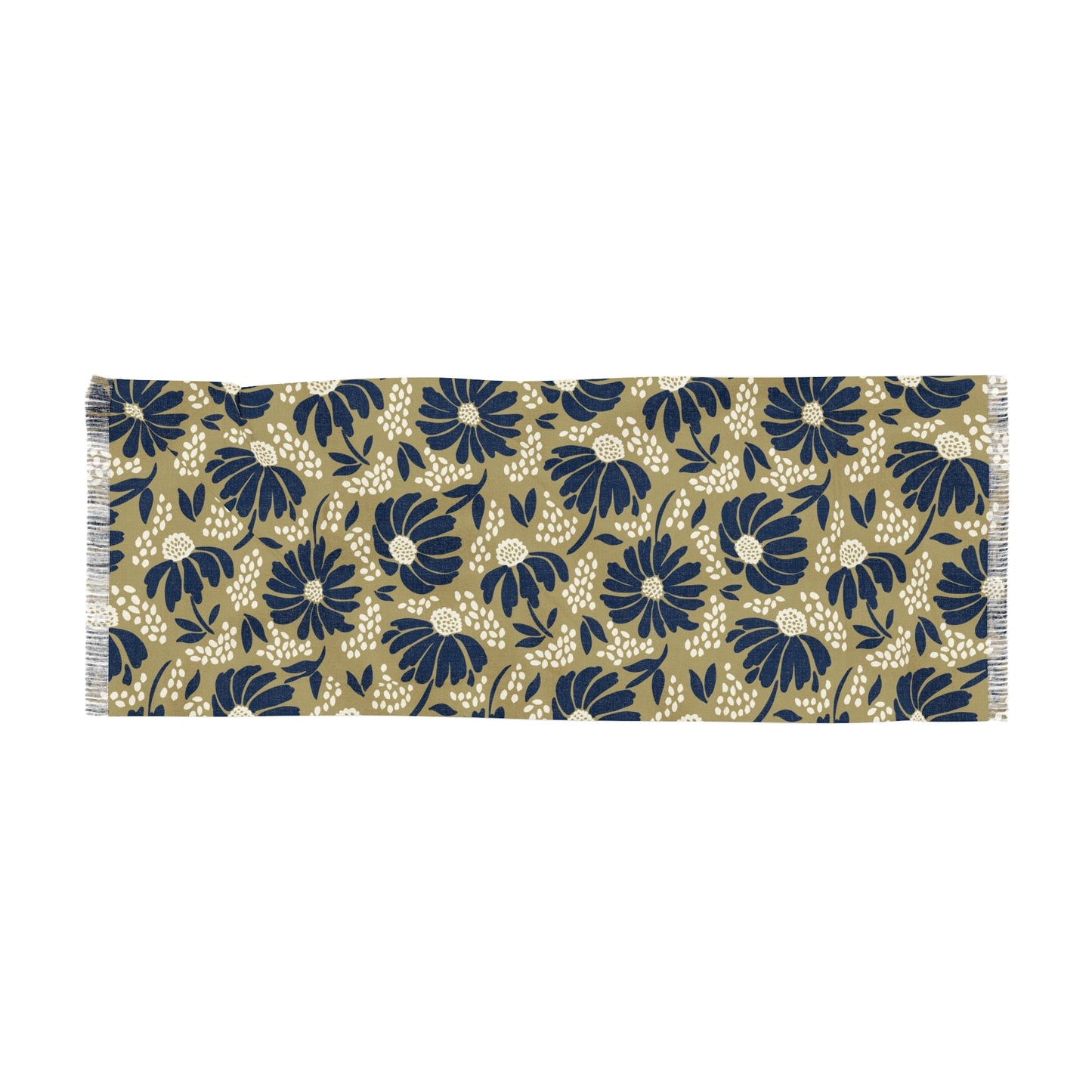 Scarf | Blue & Gold | Bellis