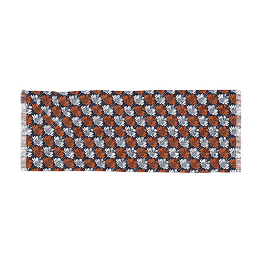 Scarf | Orange & Blue | Deco