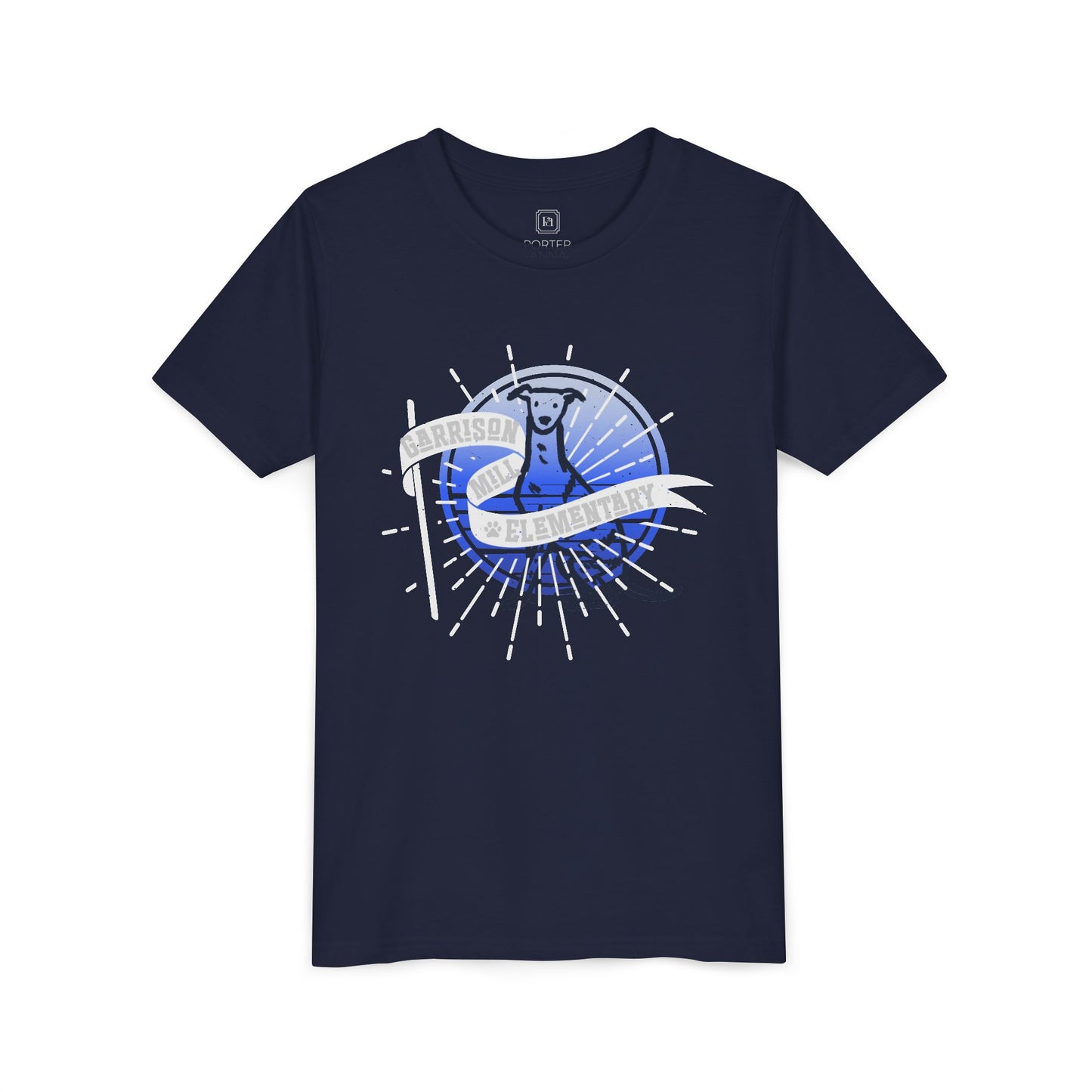 Youth Tee | Greyhounds | Blue Burst