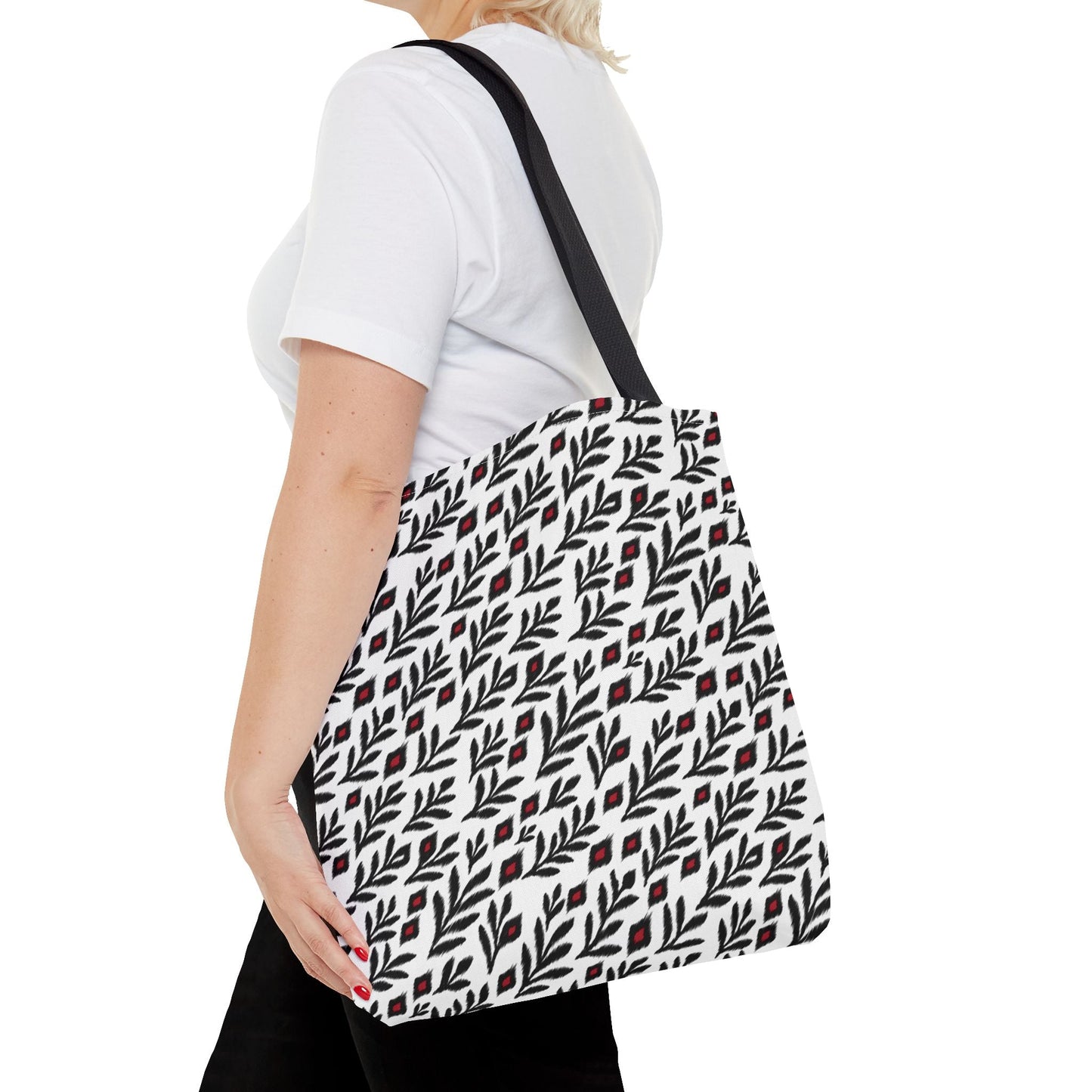 Tote Bag | Red & Black | Laurel