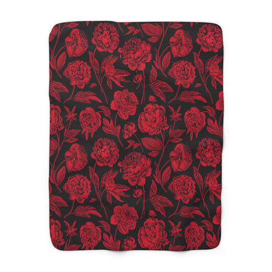 Sherpa Blanket | Raleigh, North Carolina | Peony