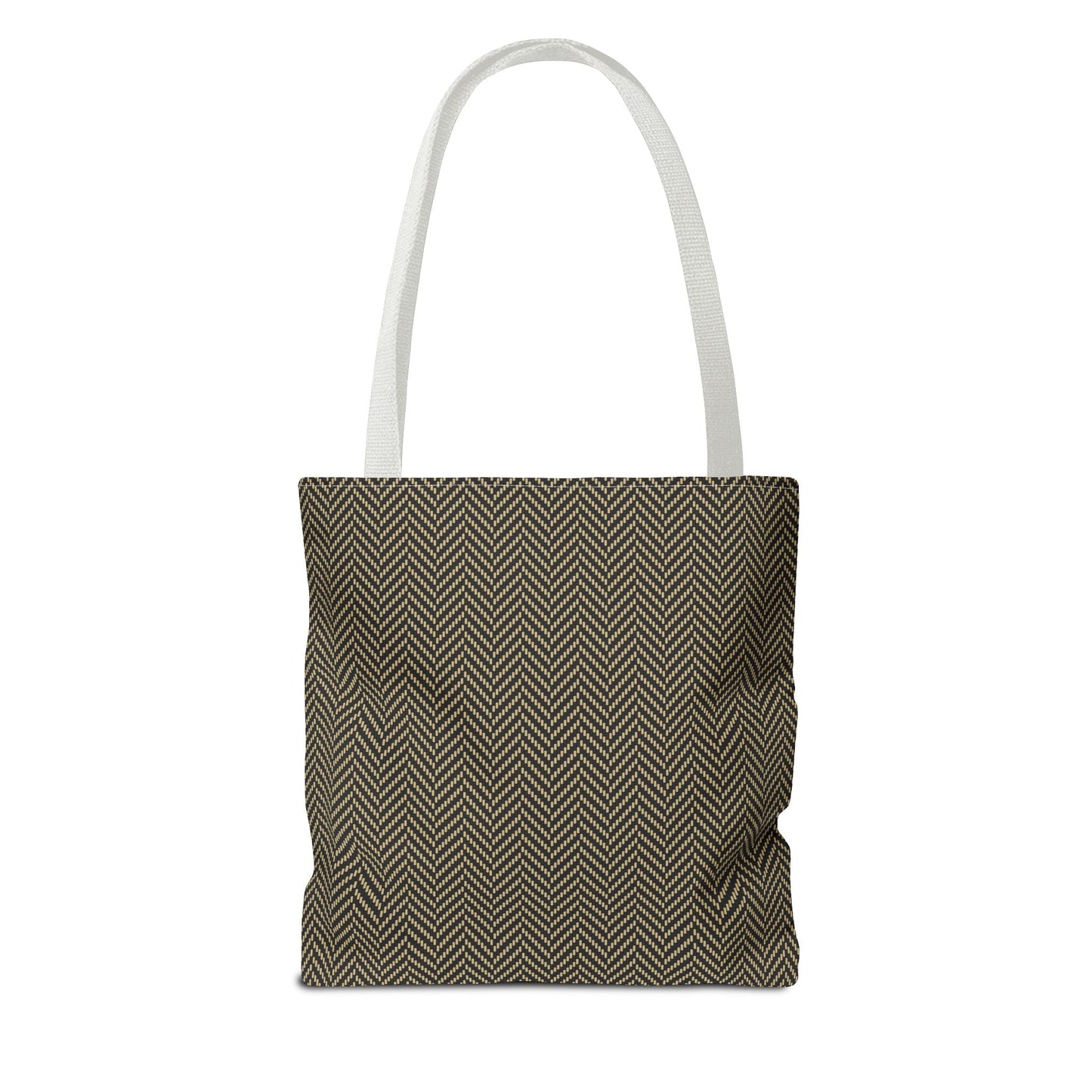 Tote Bags | Black & Gold | Herringbone