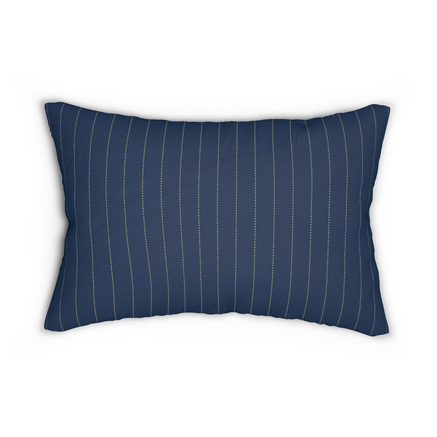 Pillow | Blue & Gold | Pinstripe