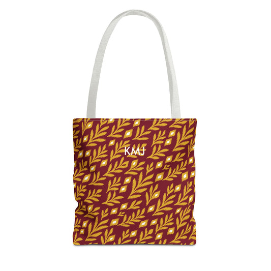 Totes - Personalized | Red & Yellow | Laurel