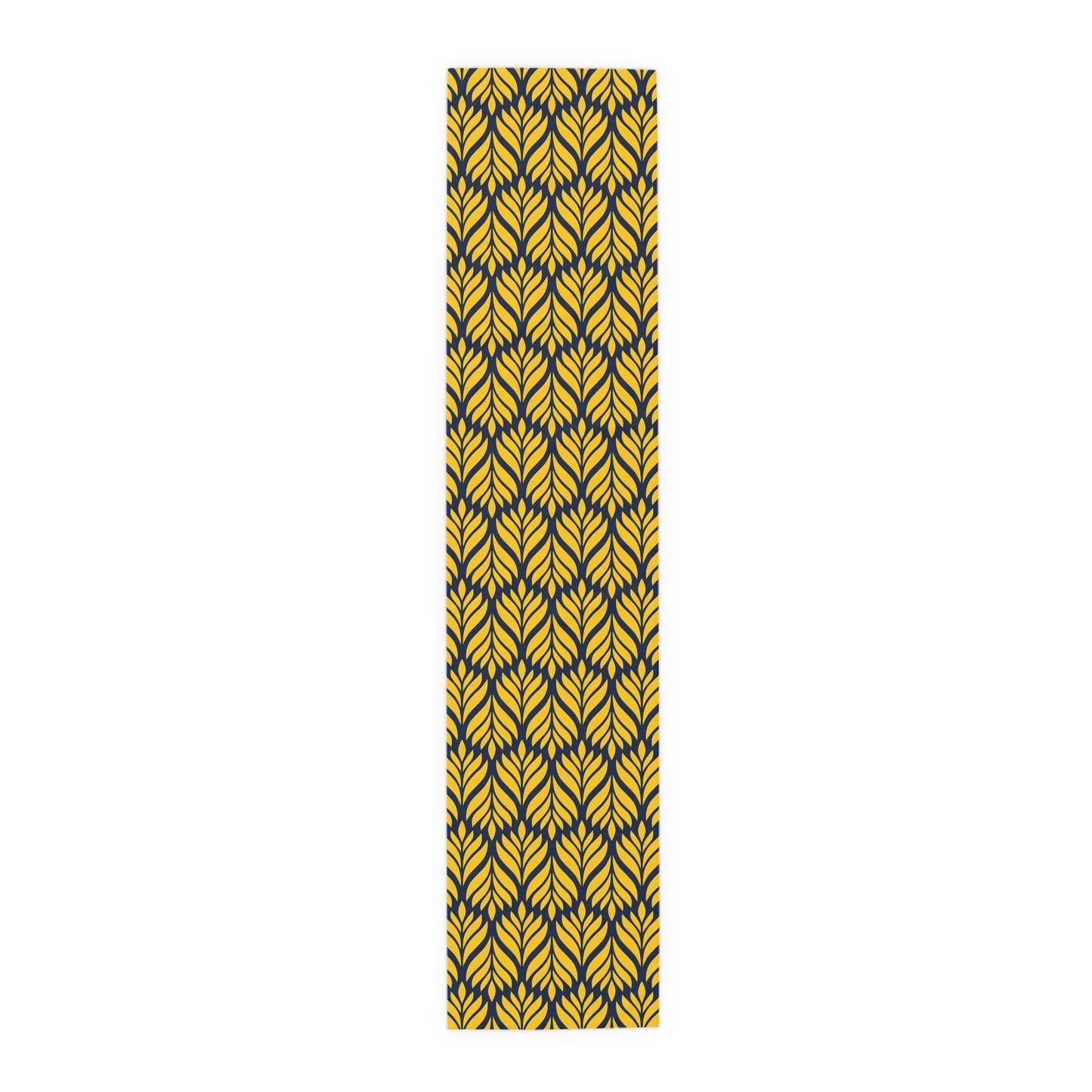 Table Runner | Yellow & Blue | Palm