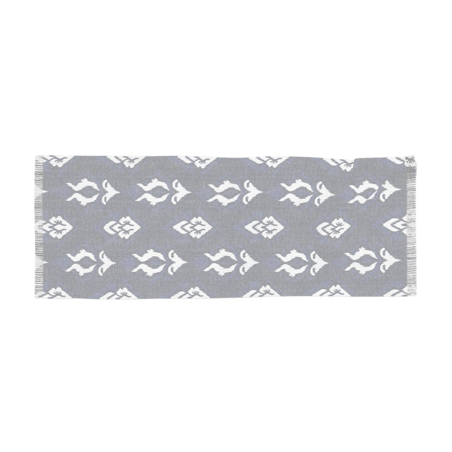 Scarf | Navy & White | Ikat