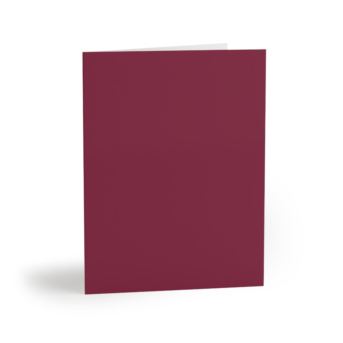 Notecards | Maroon & Orange | Dark