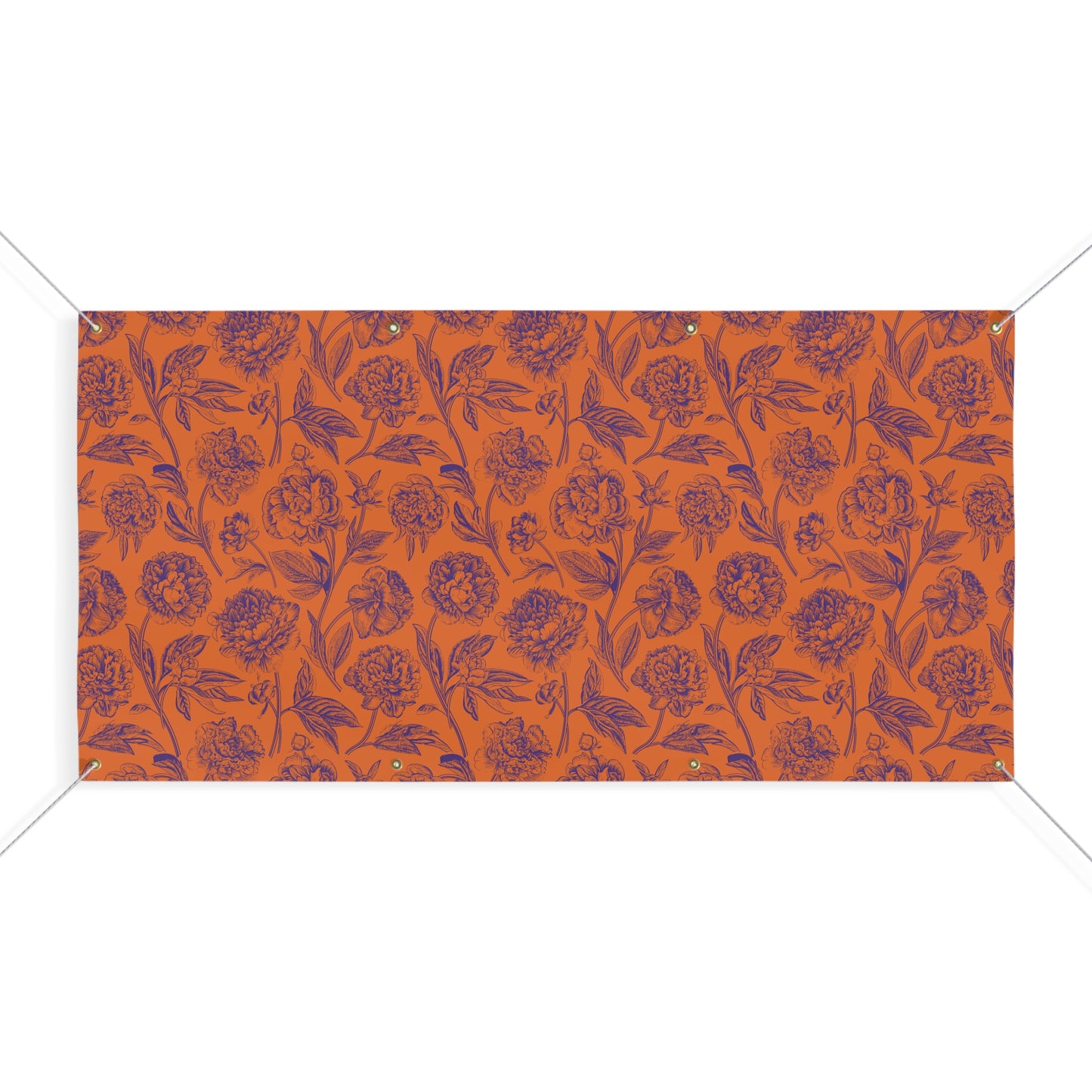 Banner | Clemson, South Carolina | Peony