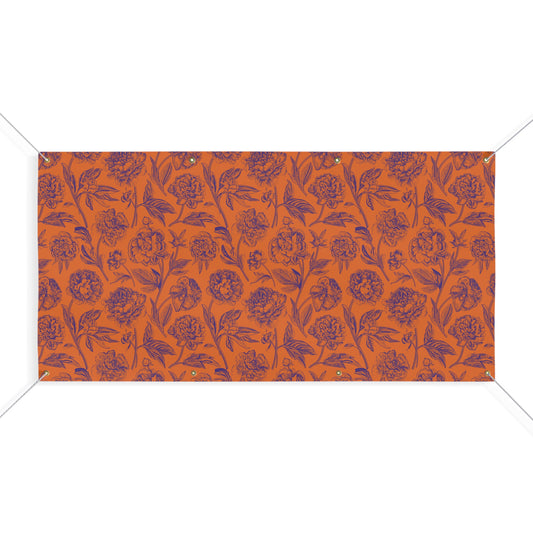 Banner | Clemson, South Carolina | Peony
