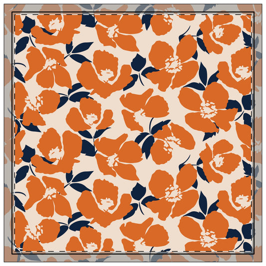 Napkin 4-set | Auburn, Alabama | Poppy