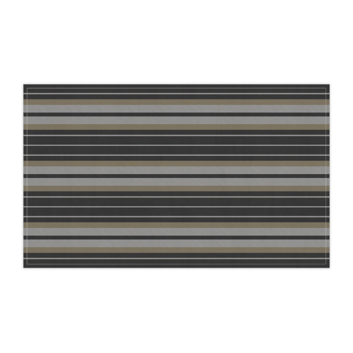 Tea Towels | Black & Gold | Stripe