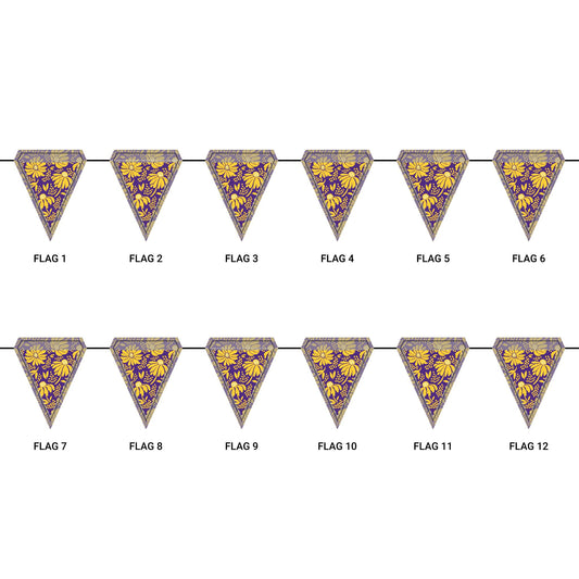 Flag Garland | Baton Rouge, Louisiana | Bellis