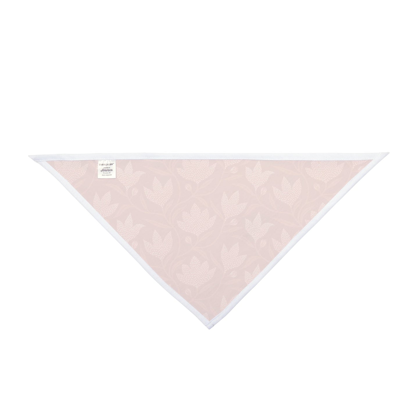 Pet Bandana | Dark Orange & White | Magnolia