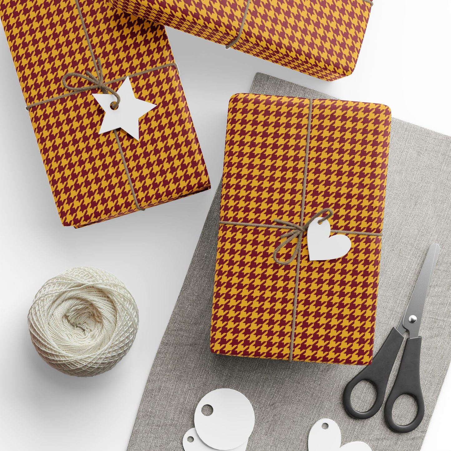 Gift Wrap | Los Angeles, California | Houndstooth