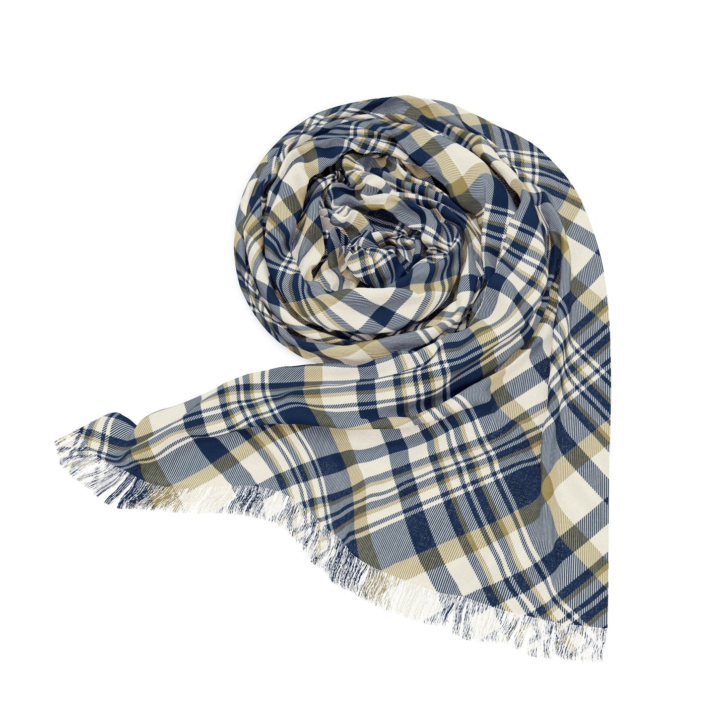 Scarf | Blue & Gold | Tartan