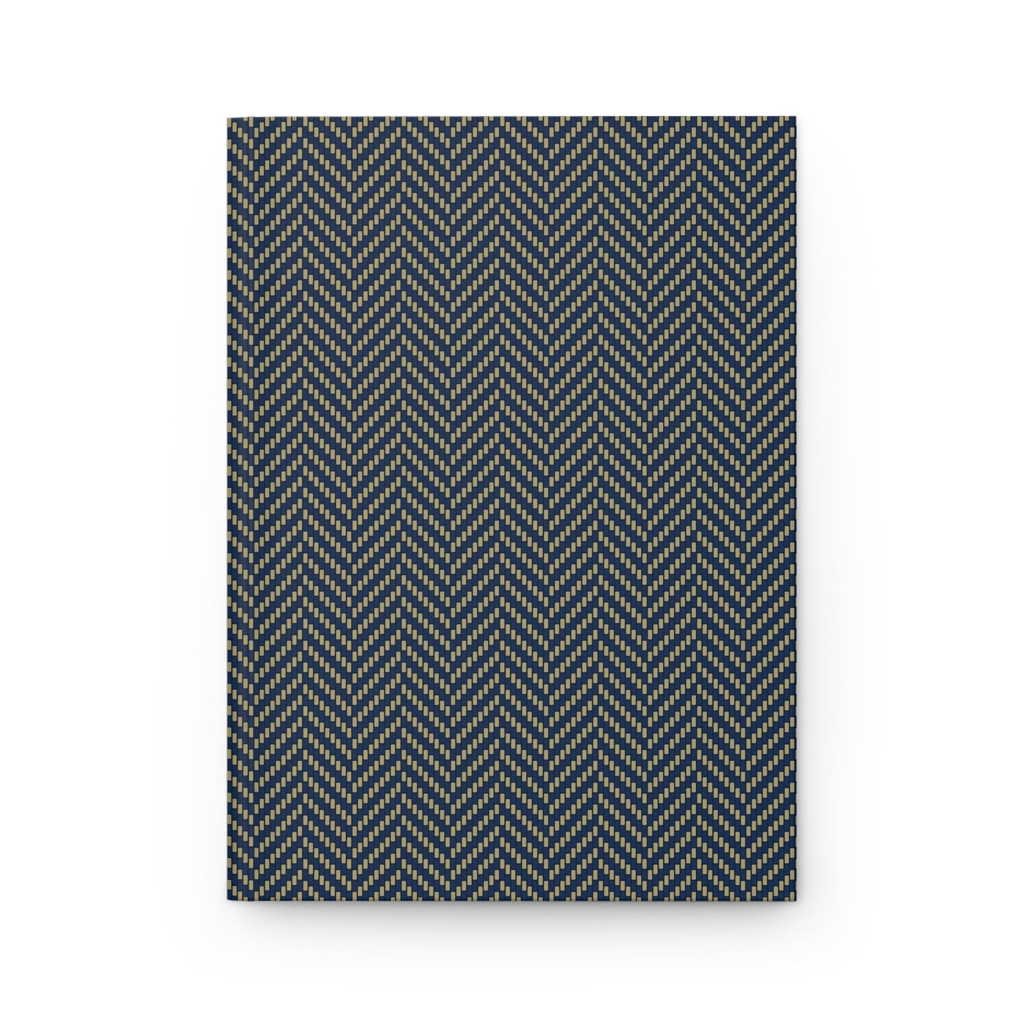 Journal | Blue & Gold | Herringbone
