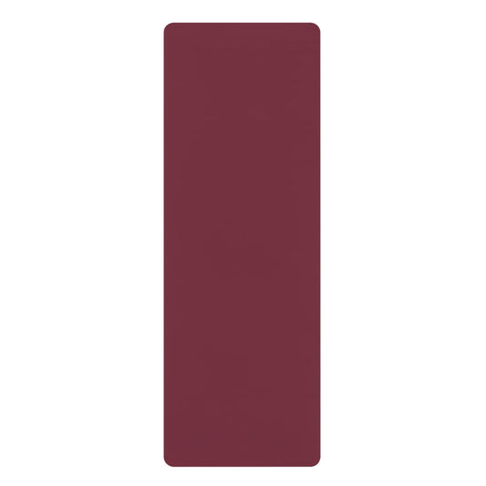 Yoga Mat | Maroon & Gold | Dark