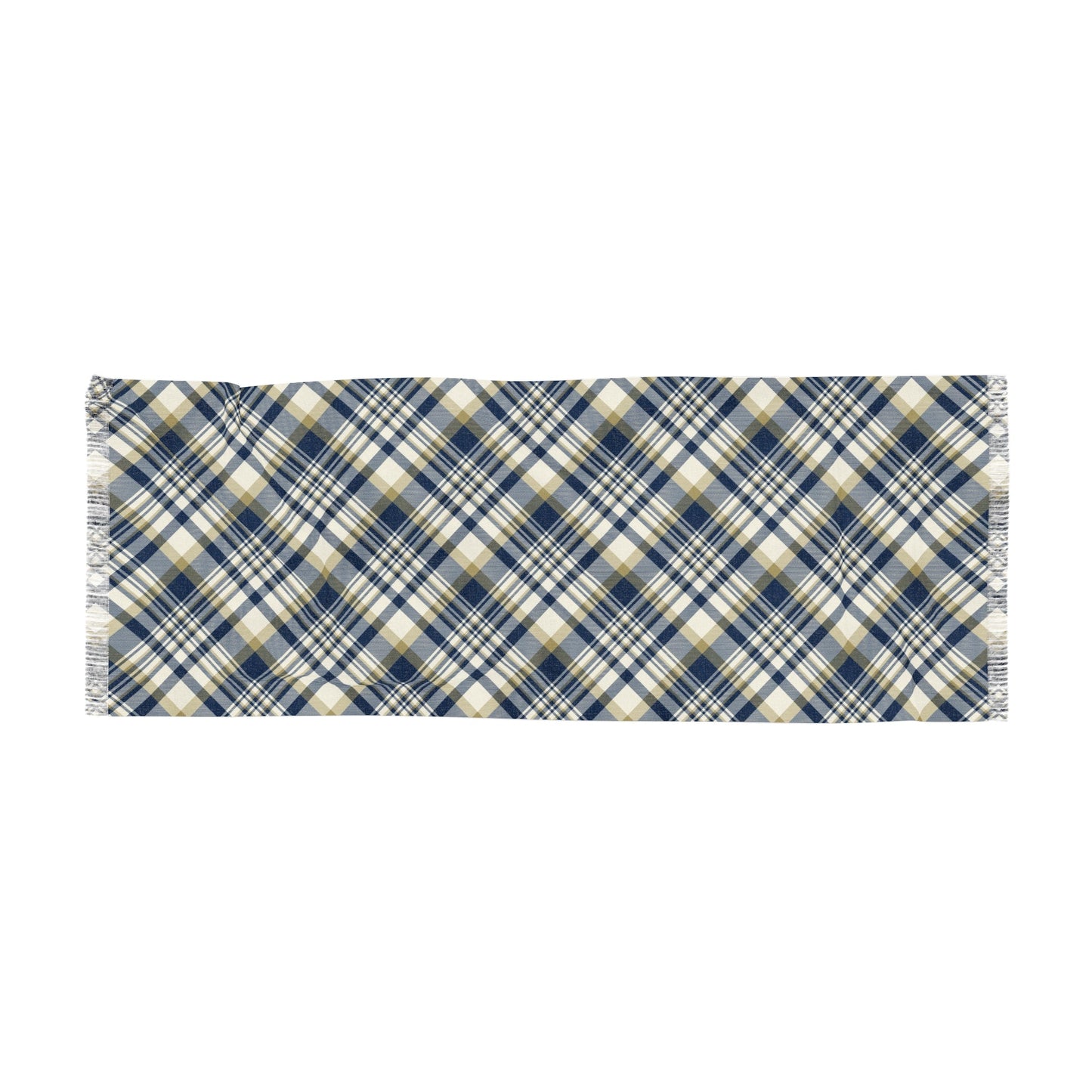 Scarf | Blue & Gold | Tartan