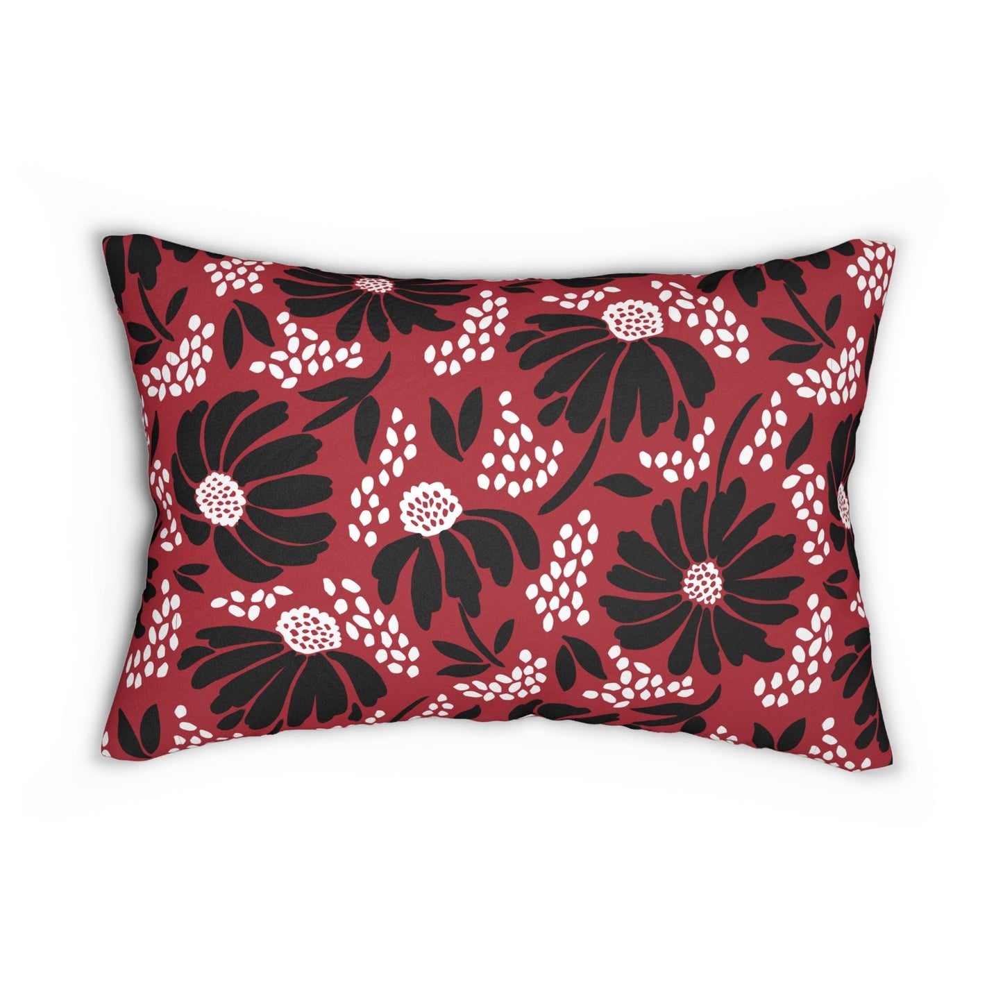 Pillow | Red & Black | Bellis