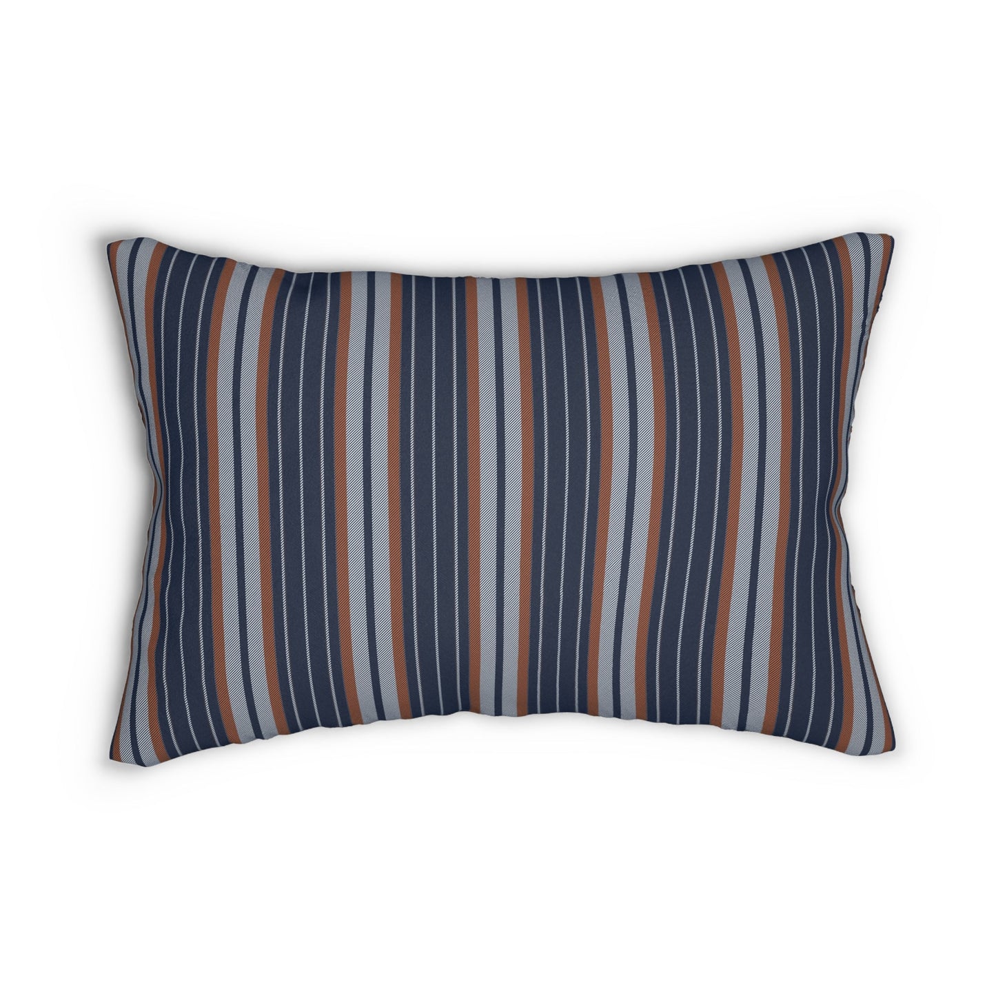 Pillow | Orange & Blue | Stripe