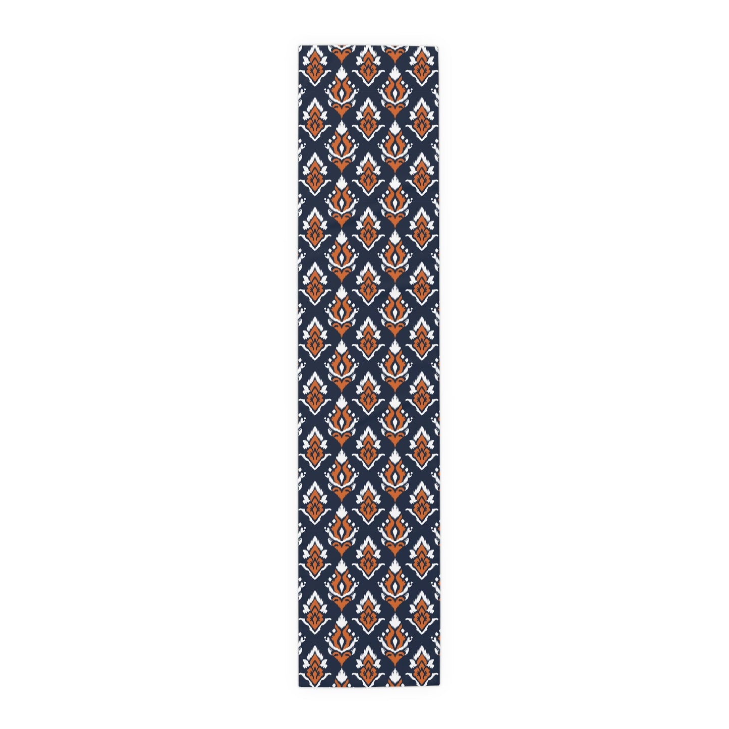 Table Runner | Orange & Blue | Ikat
