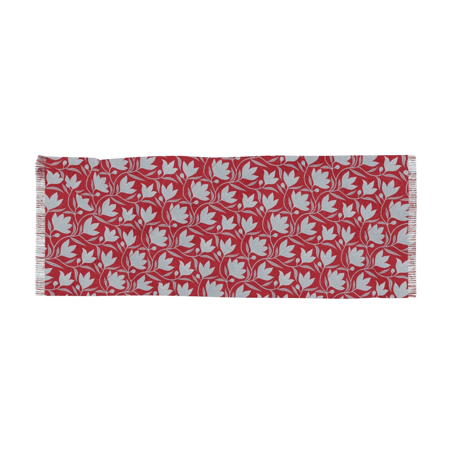 Scarf | Red & Gray | Magnolia