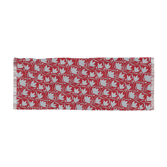 Scarf | Red & Gray | Magnolia