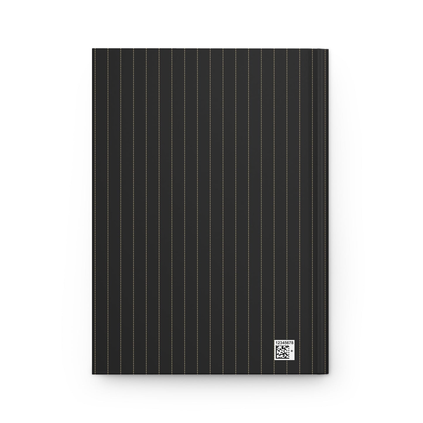 Journal | Black & Gold | Pinstripe